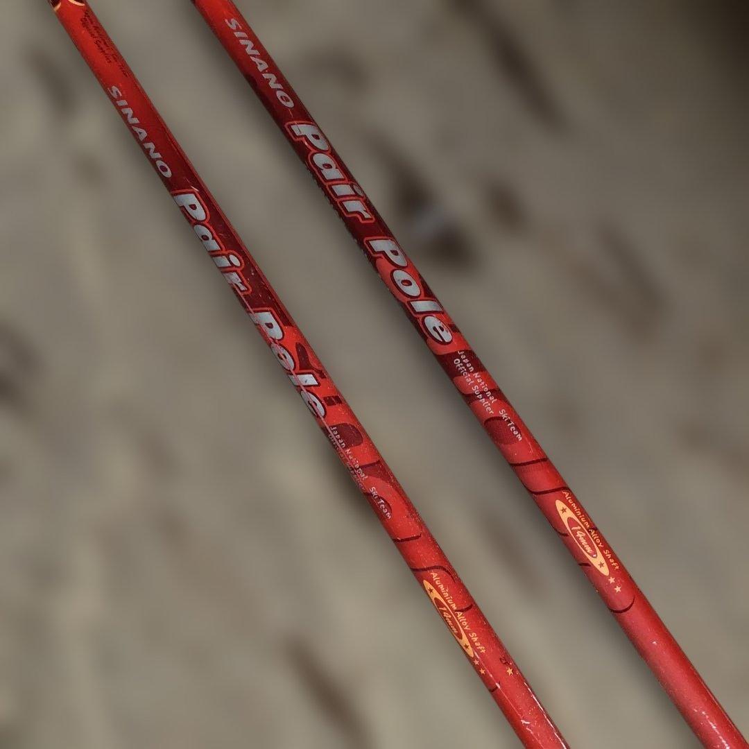 ジュニアスキーセット　スキー板　　ビンディング　ストック　ホルダーベルト