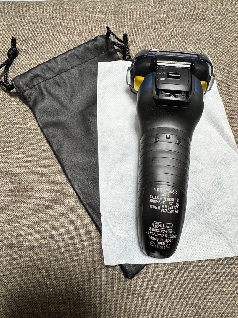 【未使用】パナソニック ラムダッシュ シェーバー 5枚刃 ES-CSV6R-A