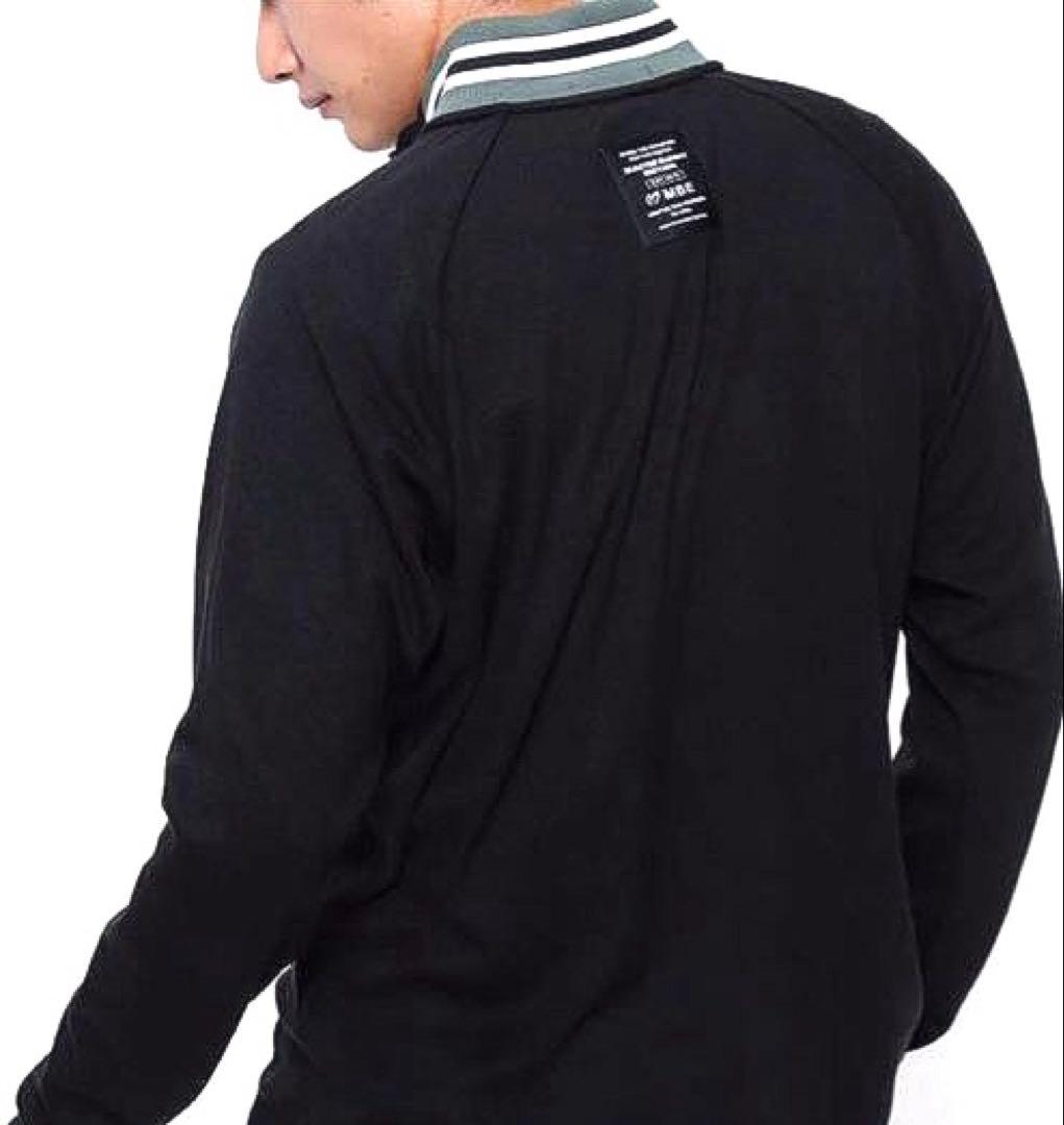 マスターバニーエディション Wフェイス ハーフジップカットソー（BLK／4）