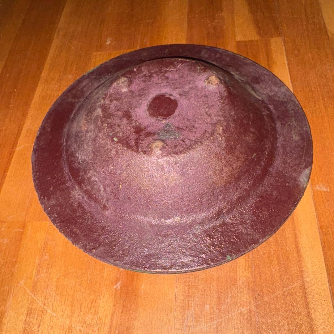 。レトロ鉄製クッシヨン自転車と書いた灰皿D1