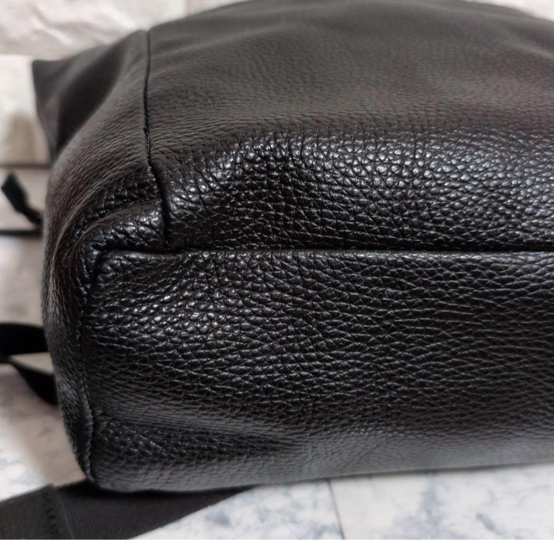 お値下げしました！ CLEDRAN 本革 リュック バック シボ革