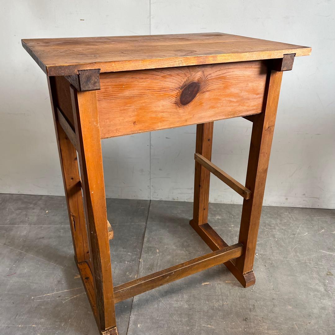 アンティーク デスク テーブル 学習机 シャビーシック レトロ