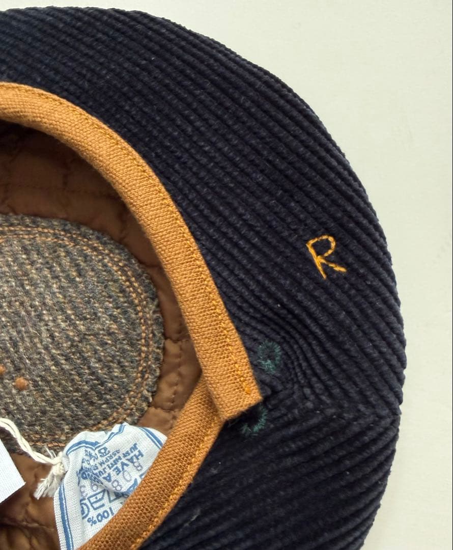 45R セルビッチコーデュロイのベレー　未使用