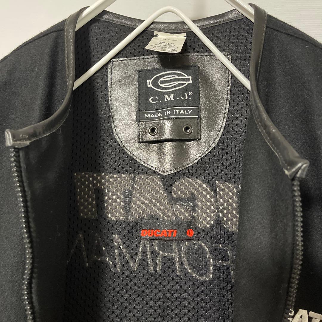 美品 DUCATI ドカティ ドゥカティ ウール ベスト ライダーベスト XL
