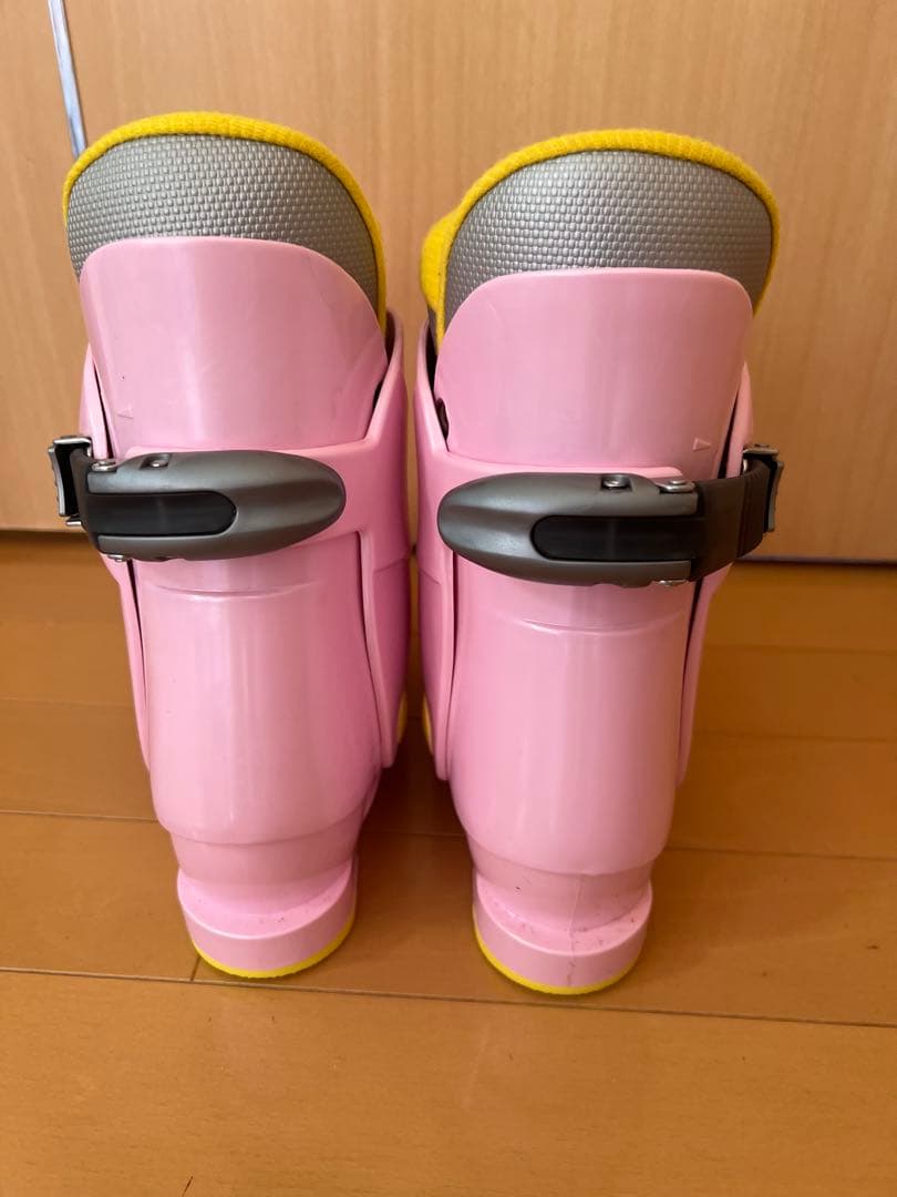 【引き取り希望】KAZAMA ピンクハート柄　スキーセット