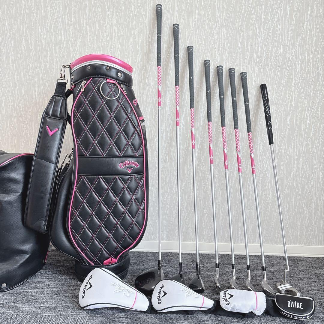 超豪華❗キャロウェイ/ XR初心者 レディース ゴルフ 本格クラブセット