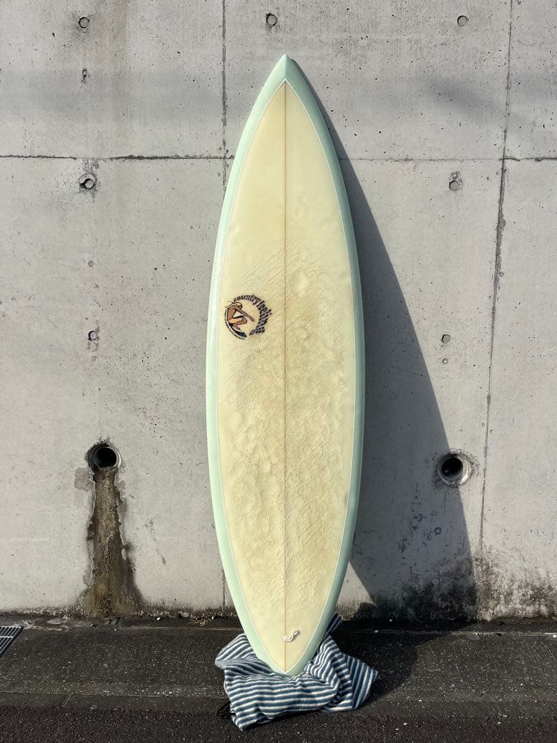 値下げ 【JEFF BUSH MAN】サーフボード シングルフィン 手渡し限定