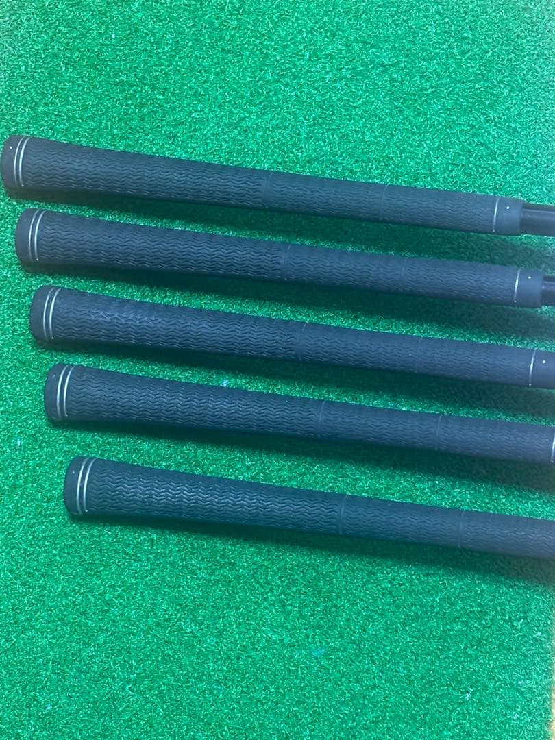 PRGR アイアンセット 赤egg-PC 2017他　5本 （7I〜AW）　SR