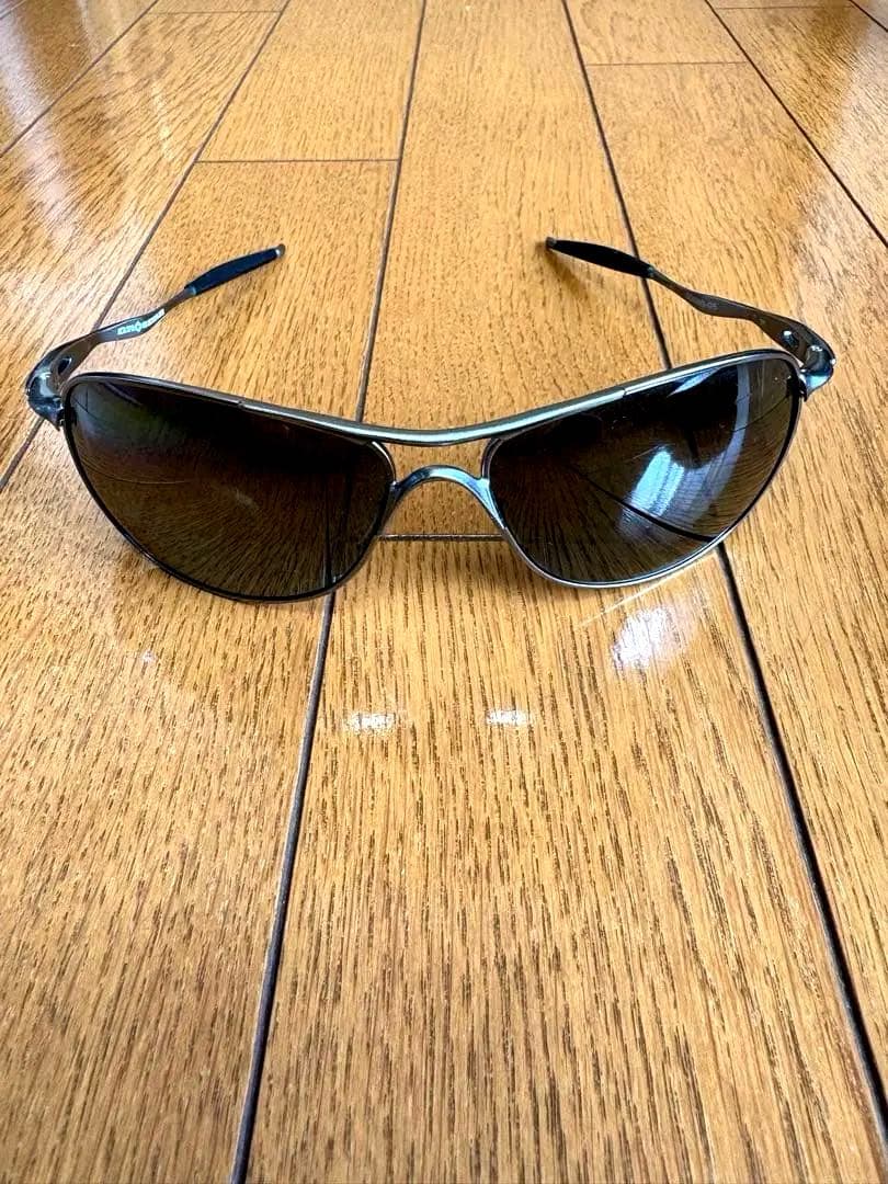 OAKLEY クロスヘア OO4060-06 偏光サングラス 希少 ケース付 - 小物
