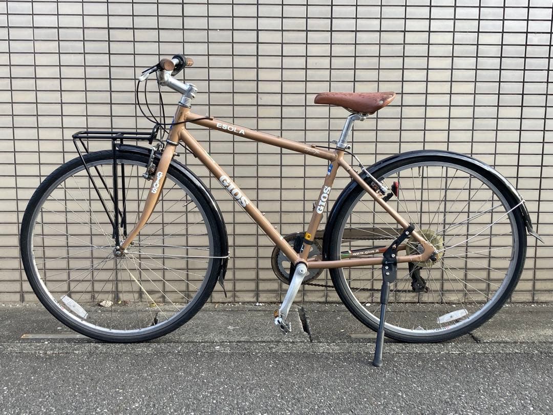GIOS ESOLA ジオス イソラ サイズ450mm 外装7段 前後フェンダー - メルカリ