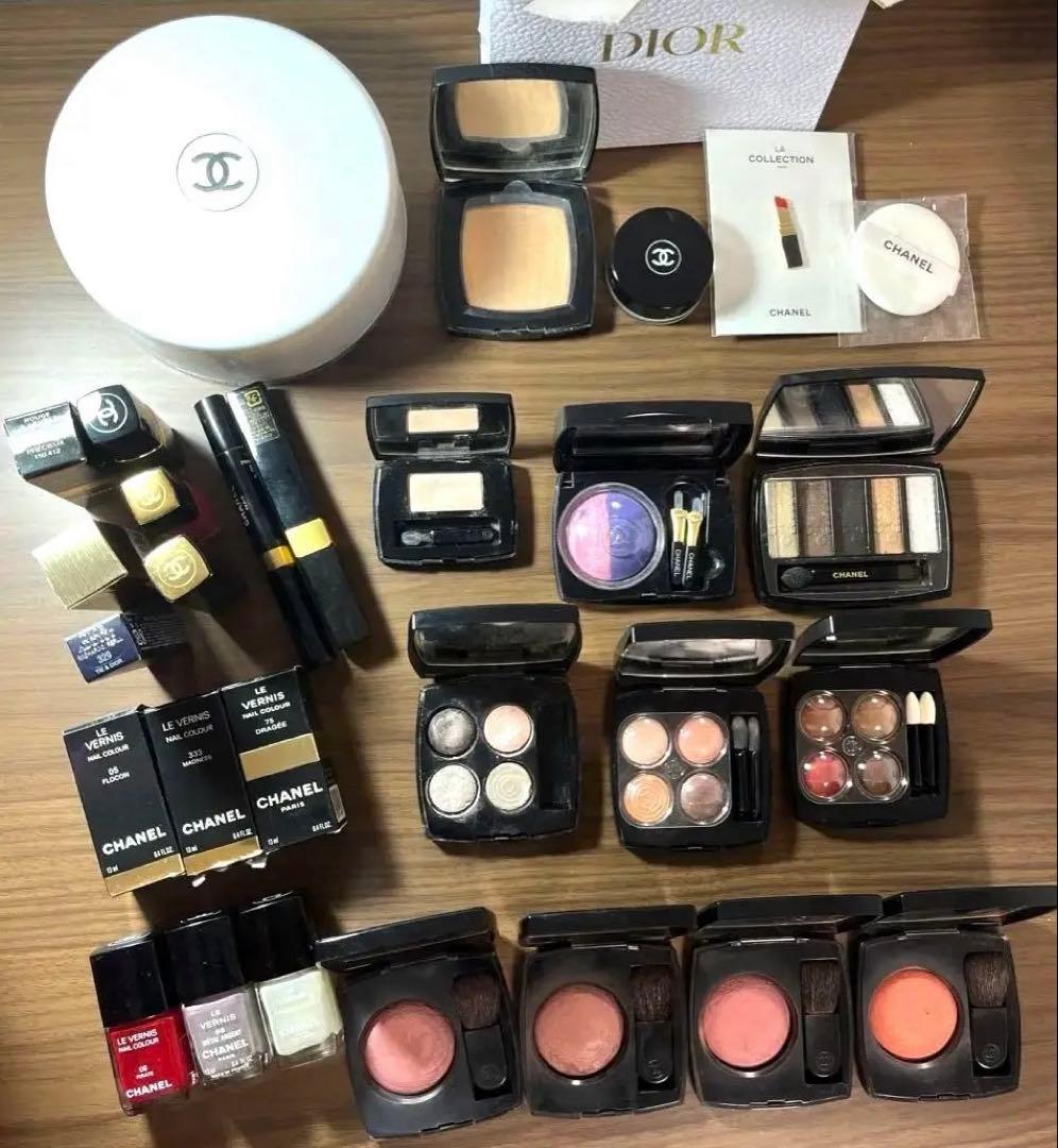 30点+おまけ14点】デパコスシャネルまとめ売り - メルカリ