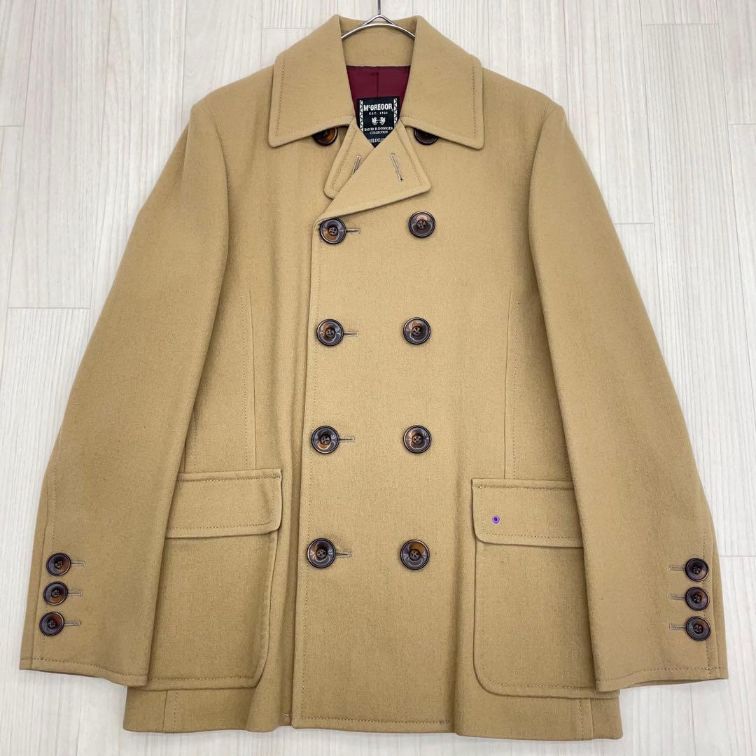 ☆ Mc GREGOR マックレガー ウール ピーコート Pコート M