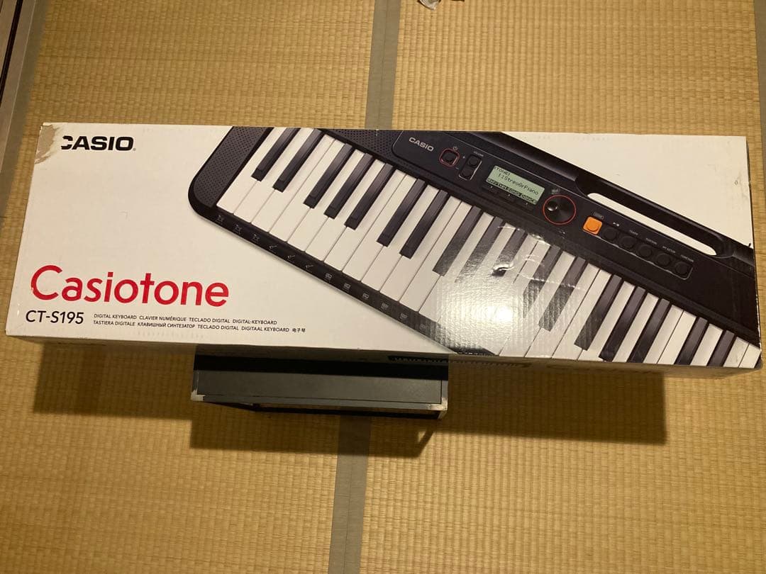 極美品 付属品完備 CASIO CasioTone CT-S195 61鍵盤
