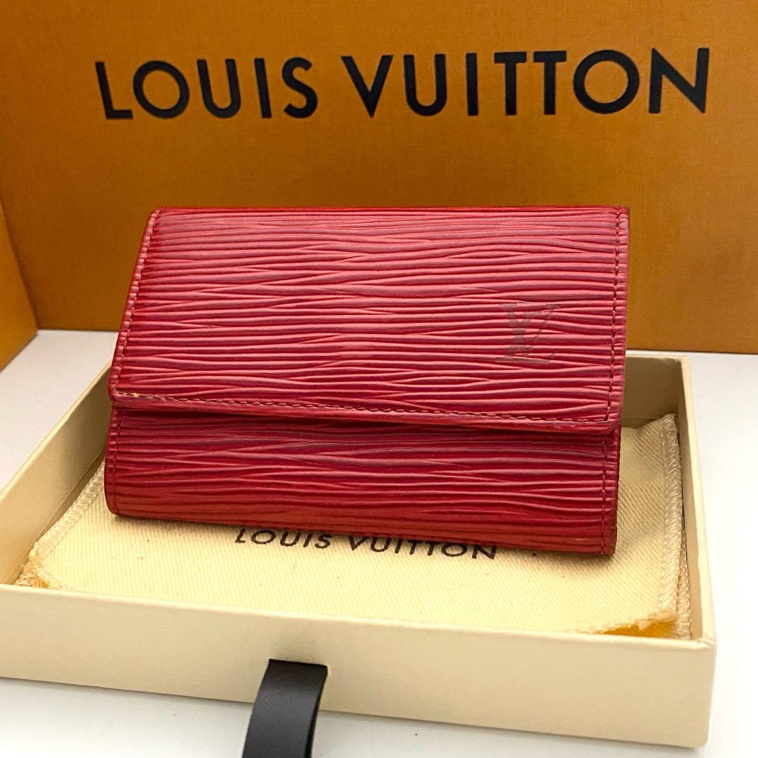 ルイヴィトン　エピ　キーケース　ミュルティクレ6 赤