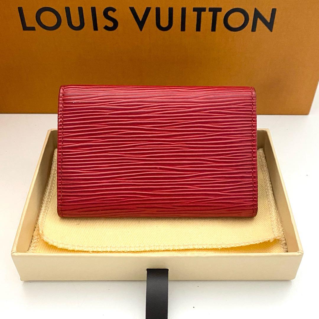 ルイヴィトン　エピ　キーケース　ミュルティクレ6 赤