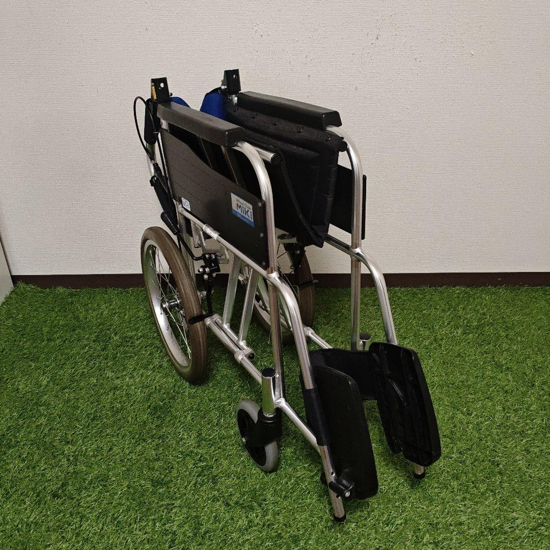 ミキ 介助式 車椅子 ノーパンクタイヤ BAL-2