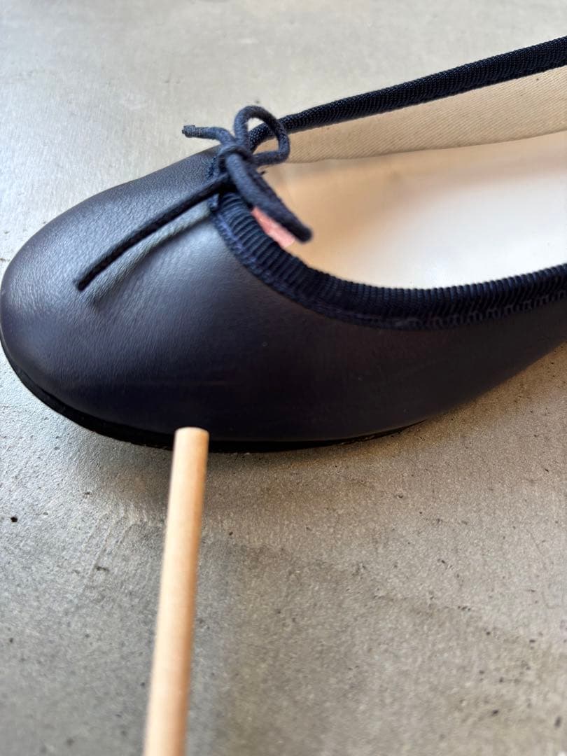 Repetto ネイビー バレエシューズ 36.5