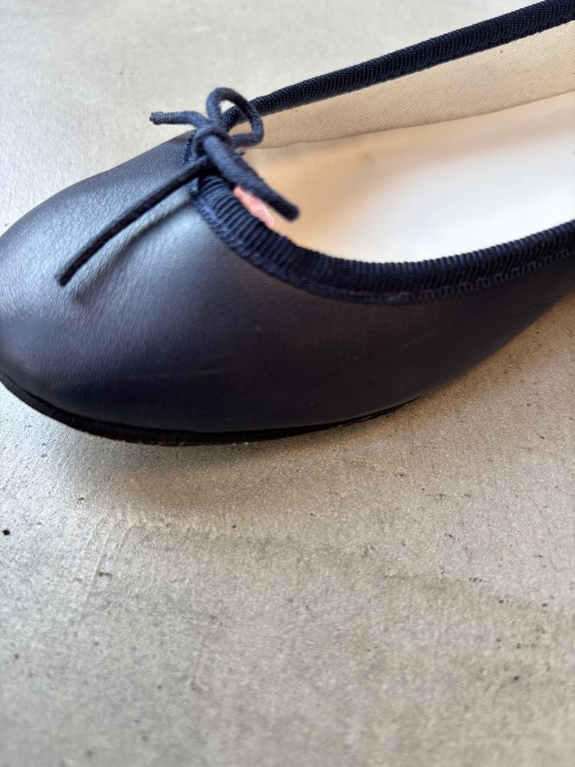 Repetto ネイビー バレエシューズ 36.5
