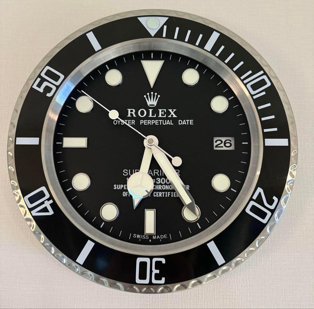 ROLEX 壁掛け時計 サブマリーナ - メルカリ