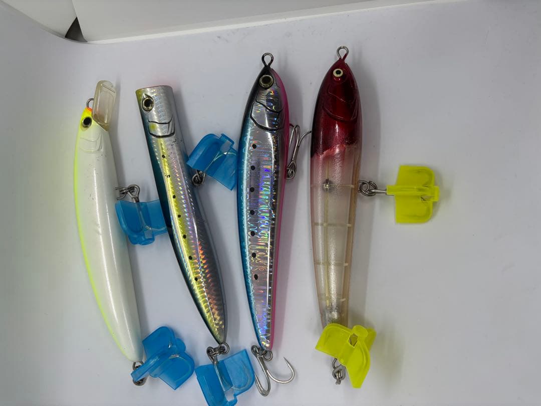 マリア ボア ラフィード トップウォーター用ハードルアー4個セット