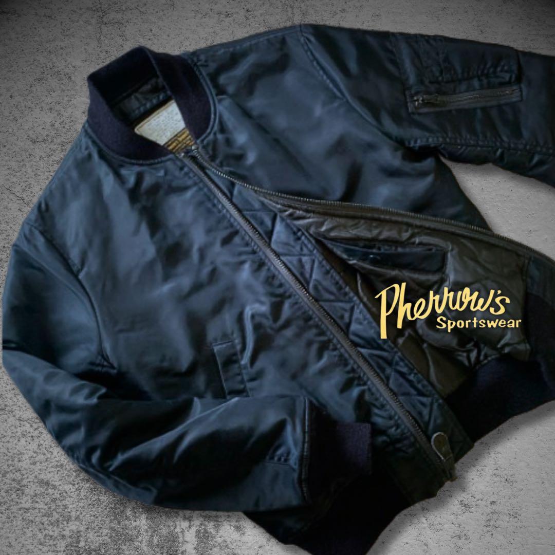 『光沢感◎』Pherrow's(フェローズ) MA-1 フライトジャケット