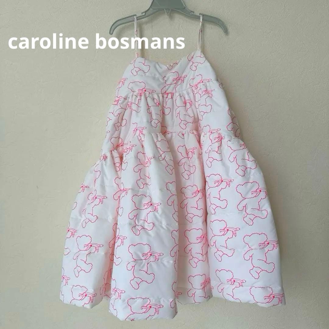 キャロラインボスマンズ ワンピース 8y CAROLINEBOSMANS くま
