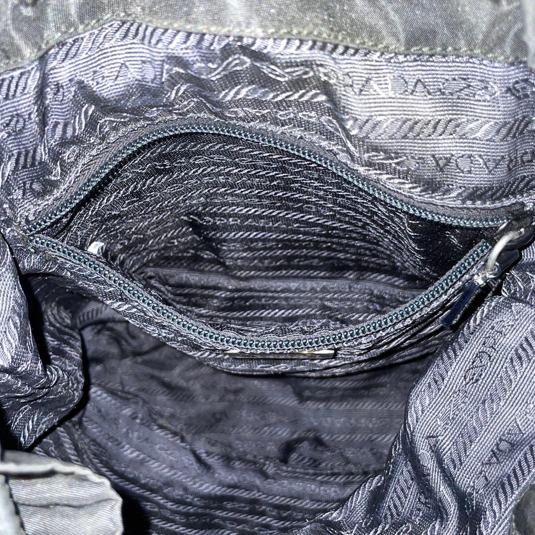 【美品】PRADA プラダ　リュック　バックパック　ナイロン　レディース　黒