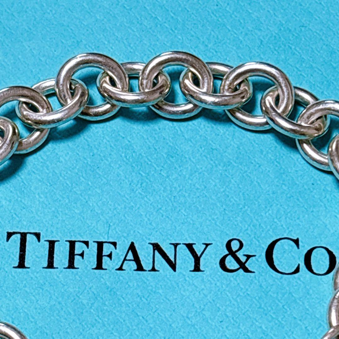 【美品】19.3cm ティファニー ハートタグ ブレスレット SV925