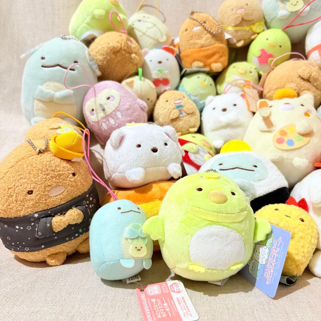 すみっコぐらし　ぬいぐるみ　キーホルダー　ストラップ　まとめ売り　大量