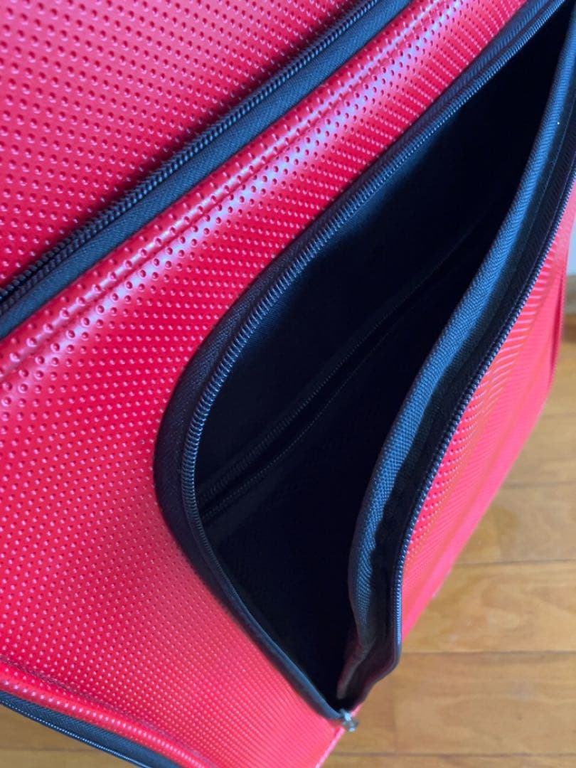 ヒデオワカマツ スーツケース キャリーケース 赤 SPEC スペック 戸田