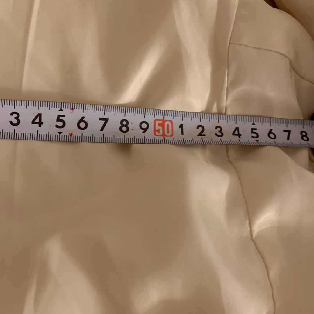 Chi Chan ホワイト ボア　ロングコート