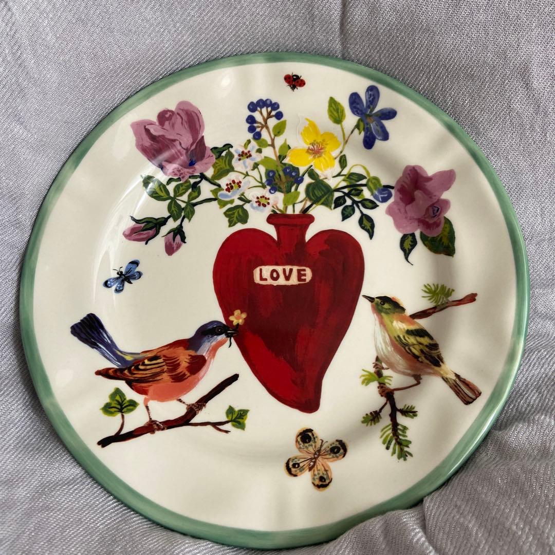 ナタリーレテ　食器　プレート　2枚