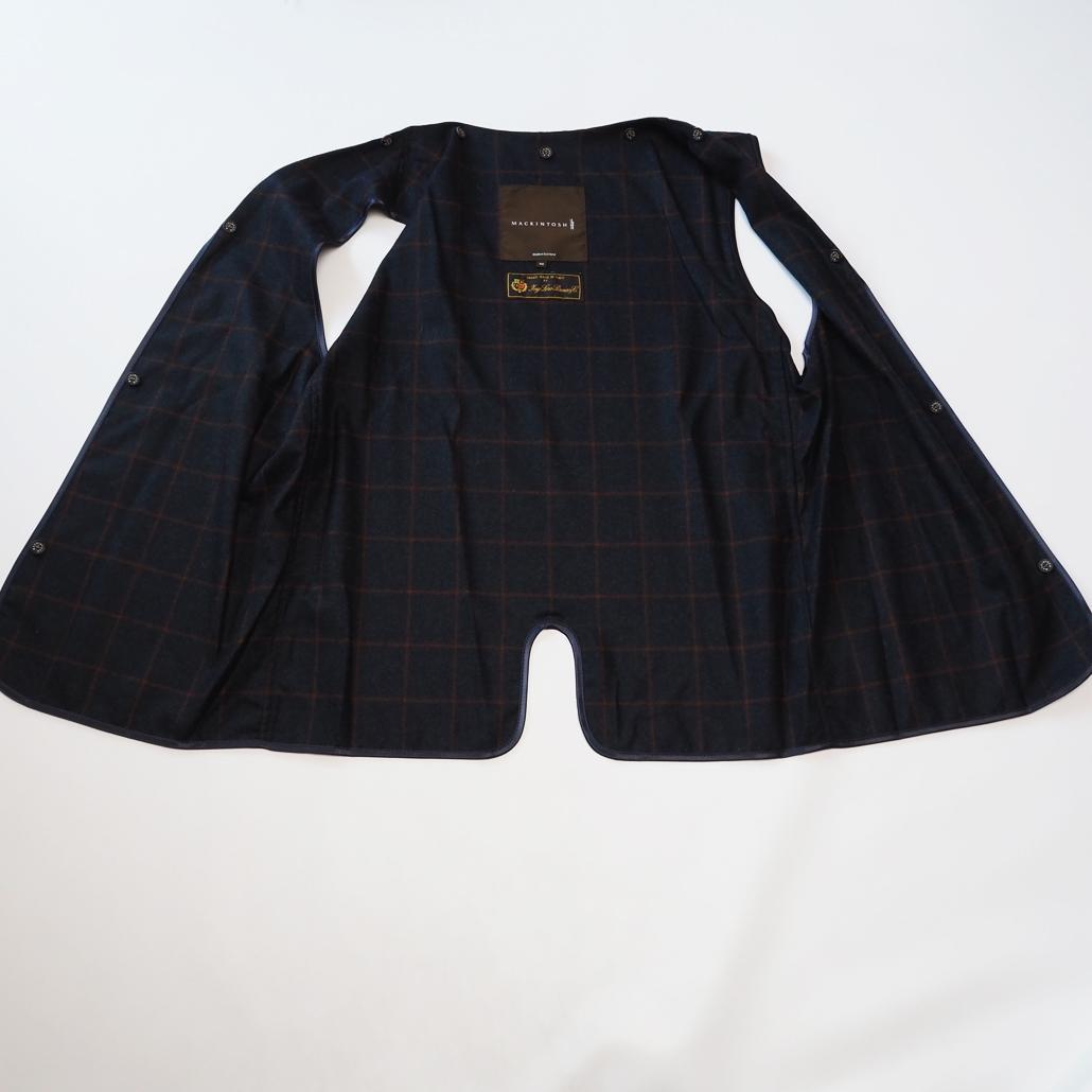 英国製 Loro Piana生地 MACKINTOSH DUNOON 小穴あり