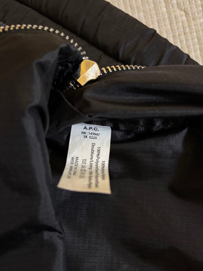 A.P.C. ナイロン×レザー　リュック　ユニセックス