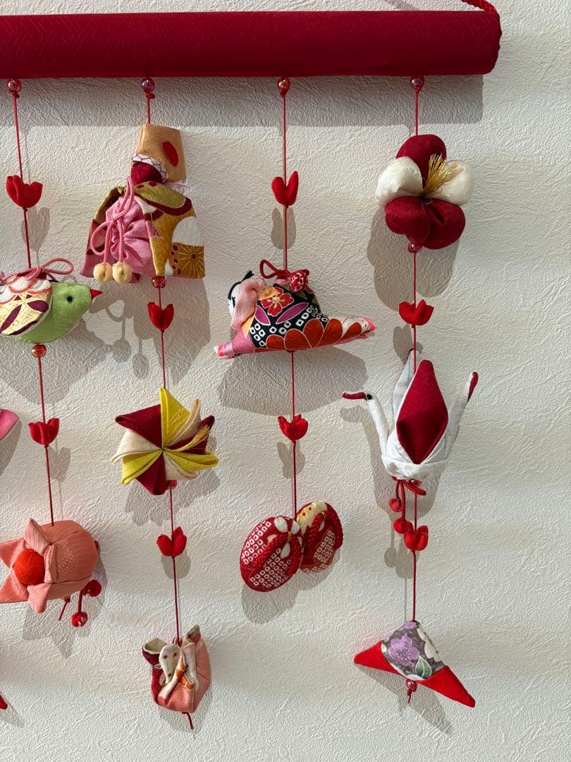 可愛いつるし雛 No.168 壁掛けタイプ・ひな祭り・桃の節句・おひなさま