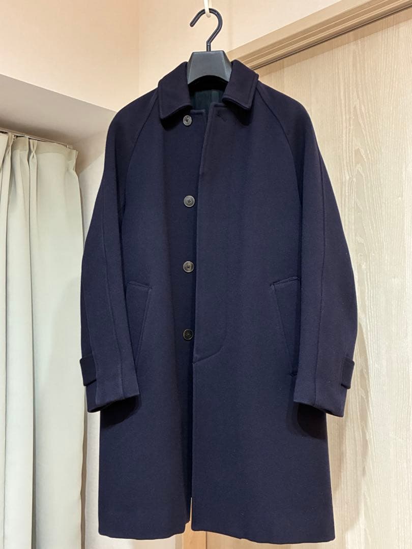 COMOLI キャバリーメルトン バルカラーコート 15AW サイズ1