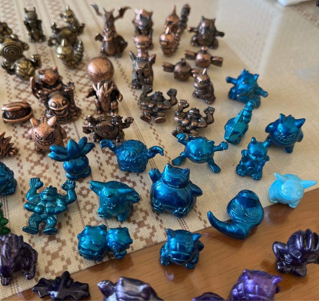 貴重品】初期 ポケモンメタルコレクション フィギュア117体まとめ売り