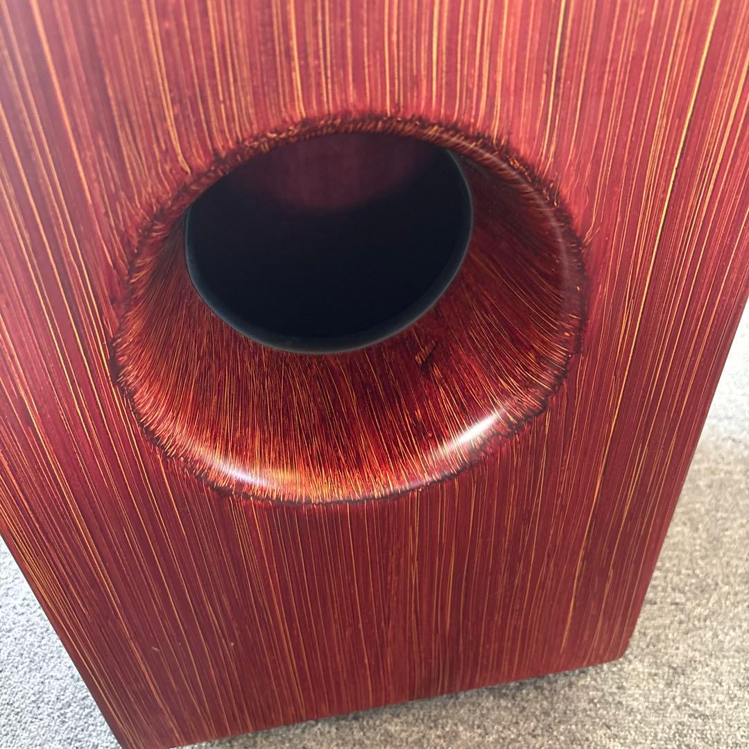 Pearl 木製カホン 赤