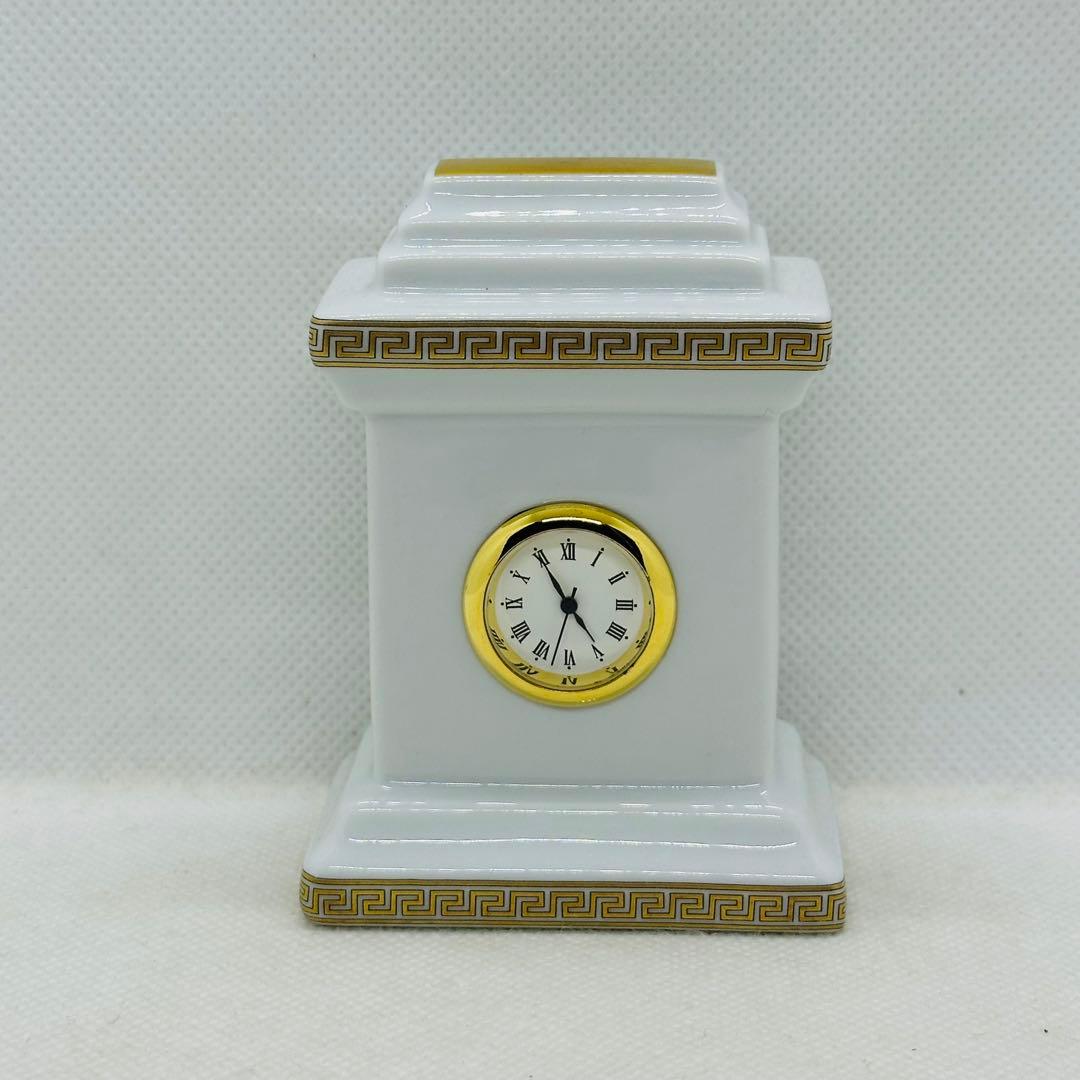 希少 未使用 ローゼンタール×ヴェルサーチ 置時計