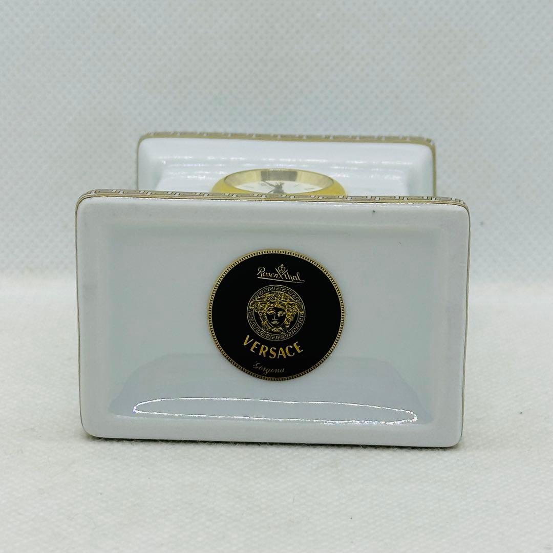 希少 未使用 ローゼンタール×ヴェルサーチ 置時計