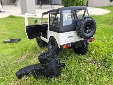 【新品】WPL スズキ ジムニー 幌(JA11C) C74-1 RTR・ホワイト