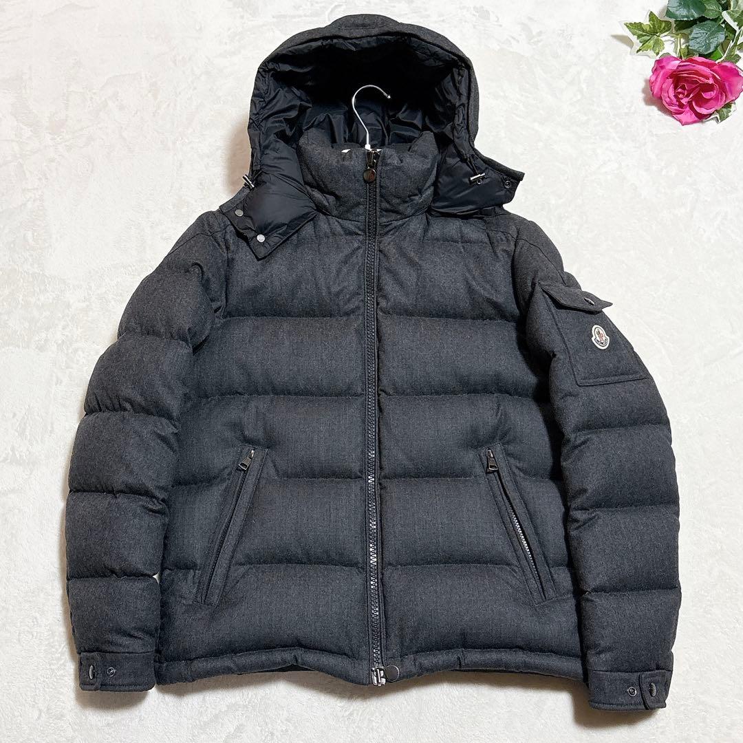 ほぼ未使用✨ モンクレール モンジュネーブル ダウンジャケット グレー