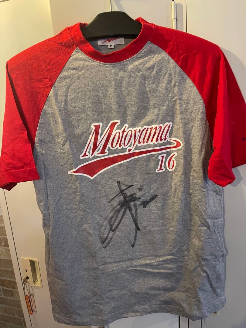 直筆サイン】本山雅志 鹿島アントラーズ ユニフォーム 2000-2001未使用