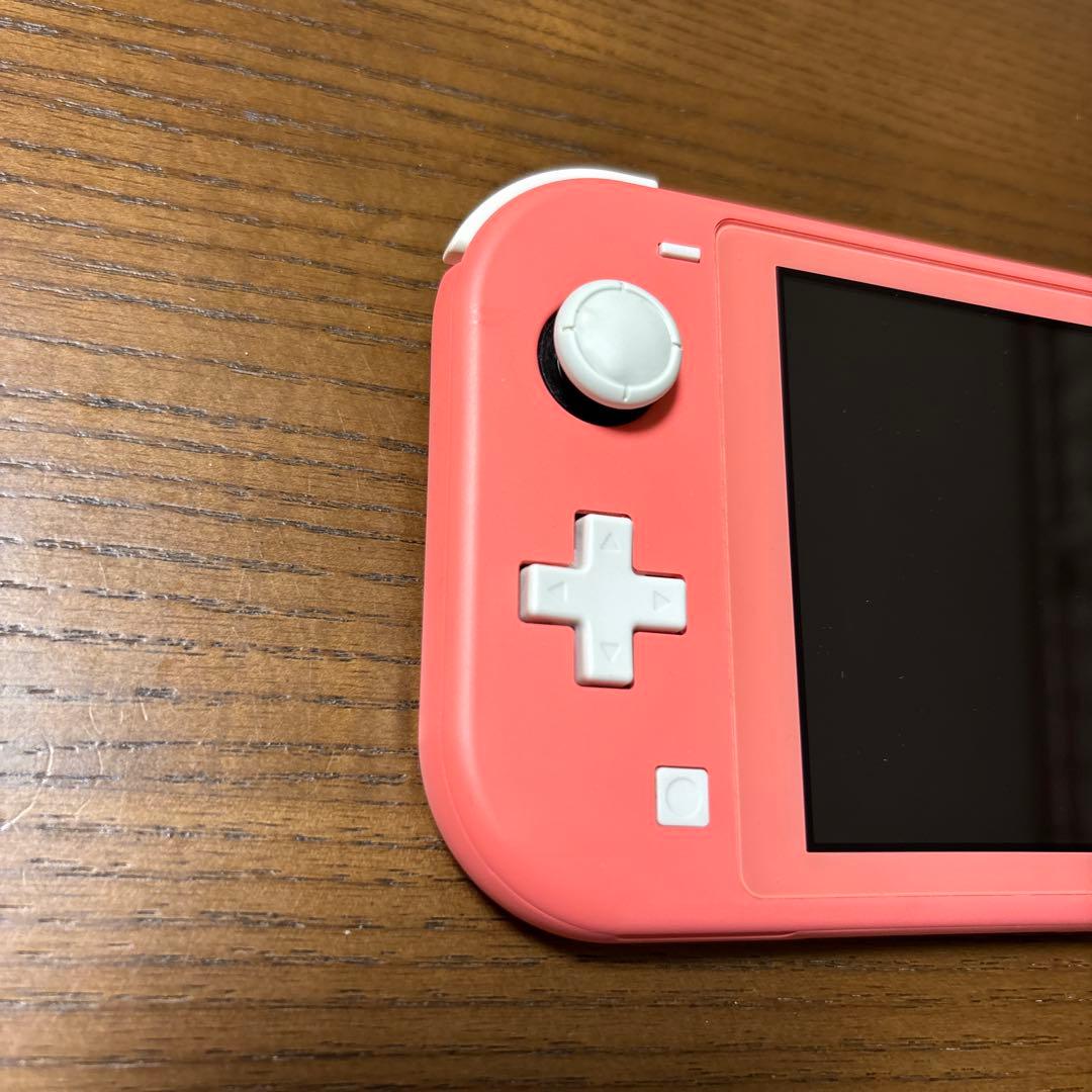 Nintendo Switch Lite コーラルピンク本体 充電器　外箱付き