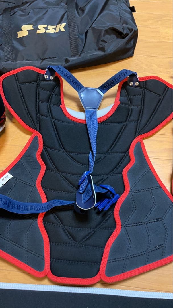SSK 一般軟式用キャッチャー防具セット