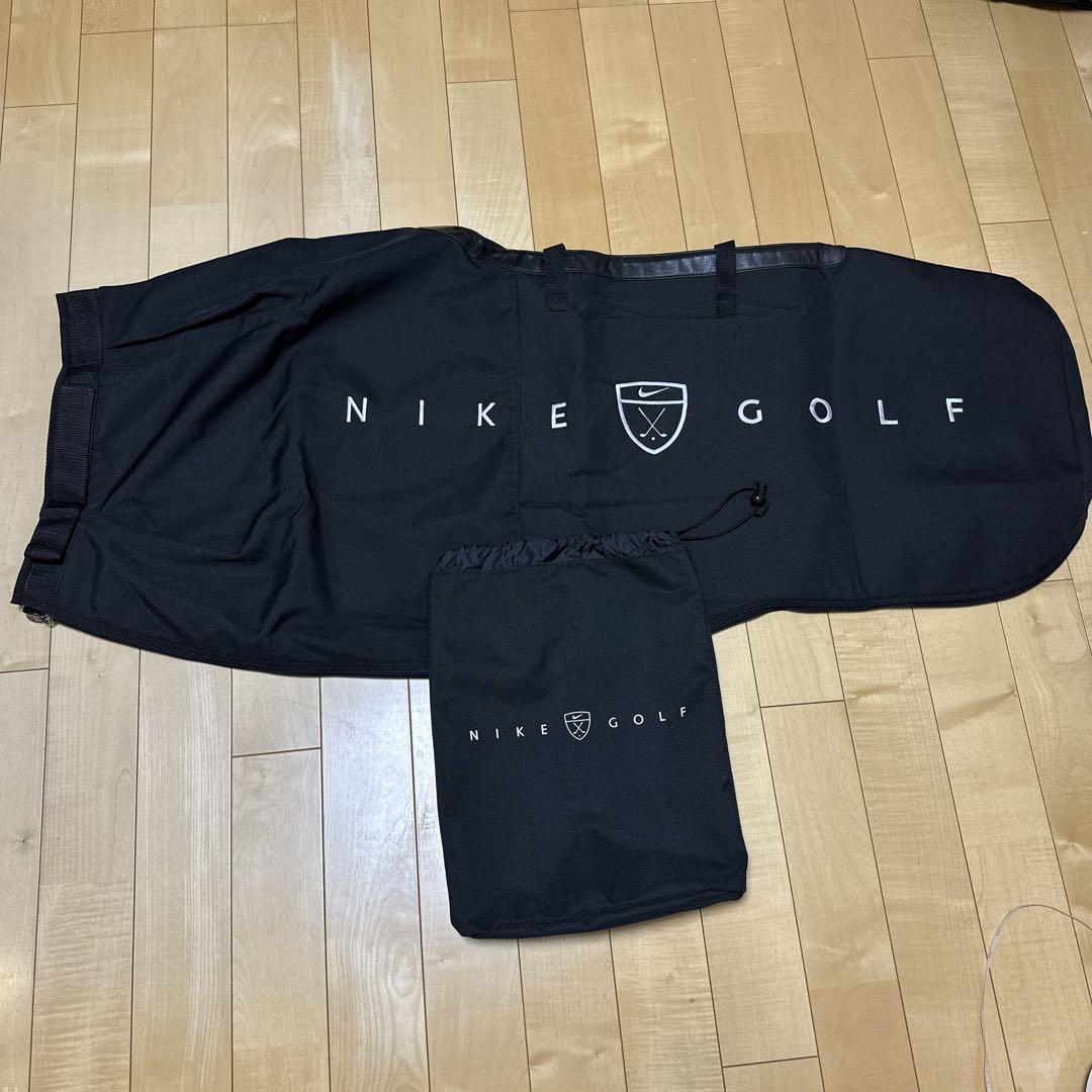 ナイキゴルフ ブラック トラベルカバー キャディバッグケース NIKE