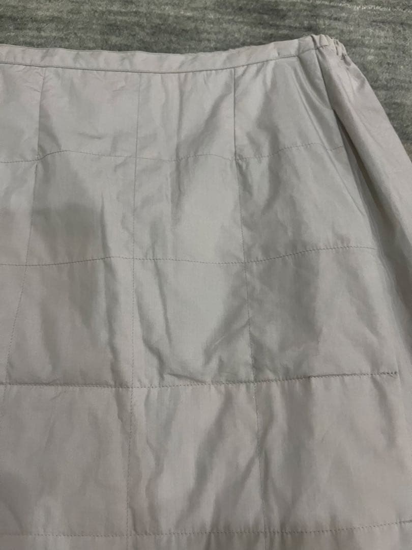 よしこCHANELシャネル膝丈スカート ボタン付き34