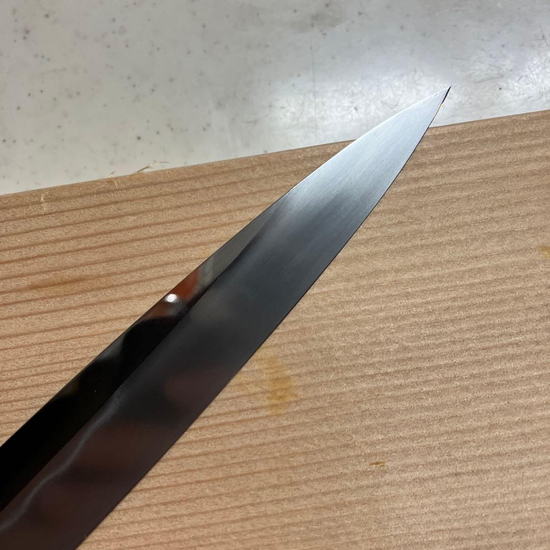 武信？ 本焼 フグ引き包丁 白鋼 天然砥石で本刃付け済み❗️ - メルカリ