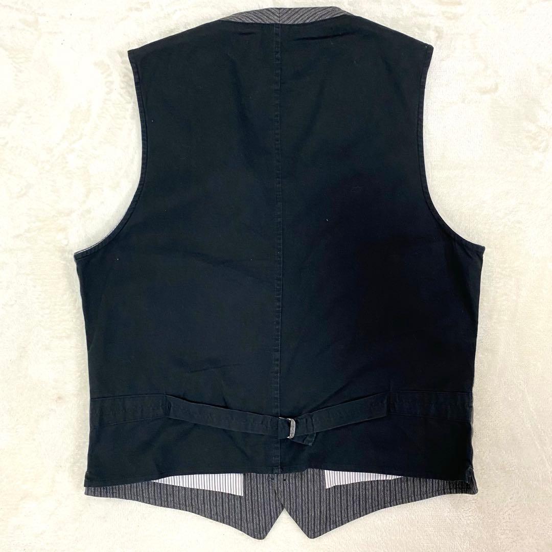 RALPH LAUREN RUGBY 良品 カジュアルスーツ ベスト ストライプ