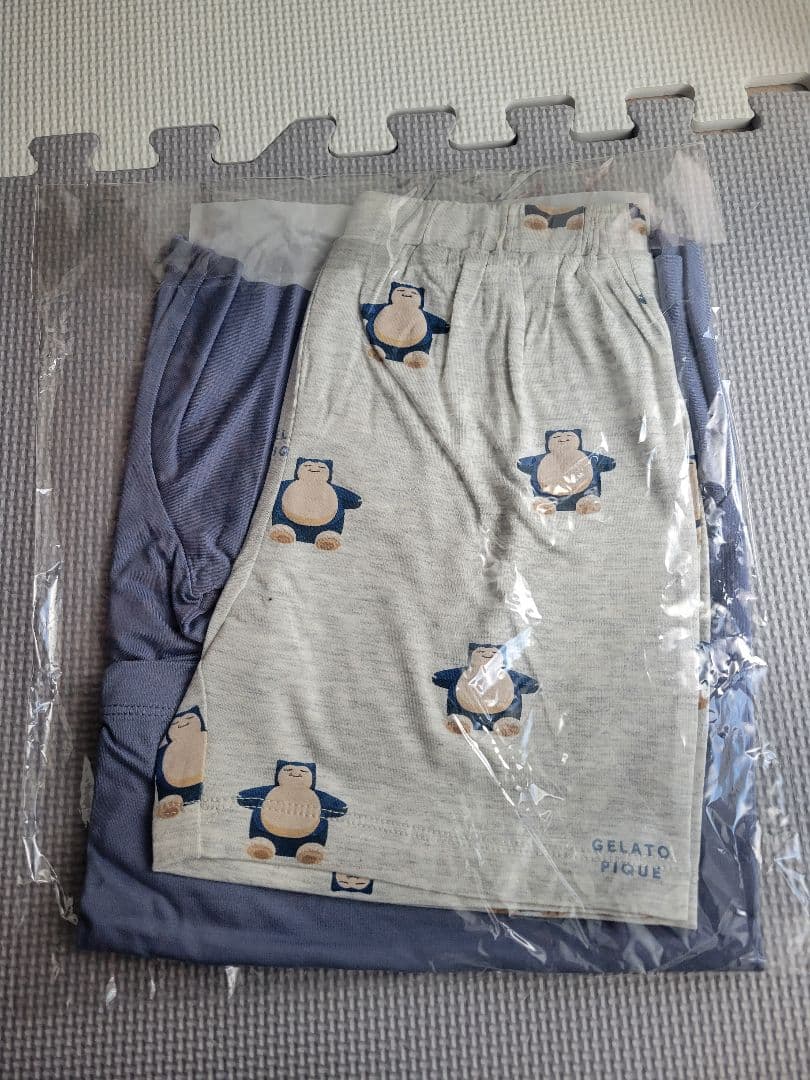 《てんか》【新品未使用】ジェラートピケ　ポケモン　接触冷感Ｔシャツ・パンツ